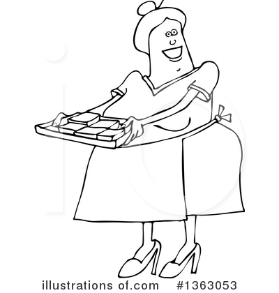 Royalty-Free (RF) Baking Clipart Illustration by djart - Stock Sample #1363053