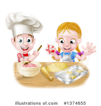Royalty-Free (RF) Baking Clipart Illustration by AtStockIllustration - Stock Sample #1374655
