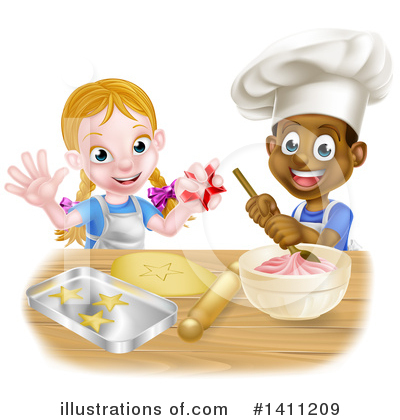 Royalty-Free (RF) Baking Clipart Illustration by AtStockIllustration - Stock Sample #1411209