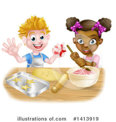 Royalty-Free (RF) Baking Clipart Illustration by AtStockIllustration - Stock Sample #1413919