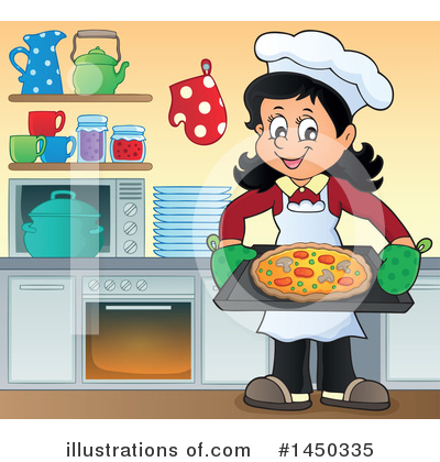 Pizza Clipart #1450335 by visekart