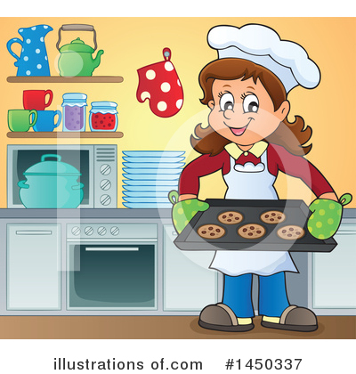 Royalty-Free (RF) Baking Clipart Illustration by visekart - Stock Sample #1450337