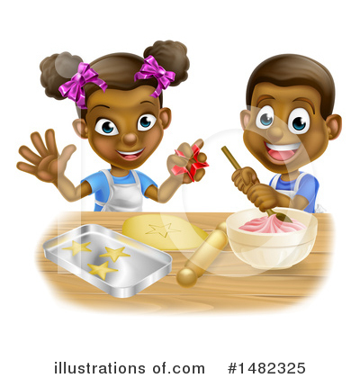 Royalty-Free (RF) Baking Clipart Illustration by AtStockIllustration - Stock Sample #1482325