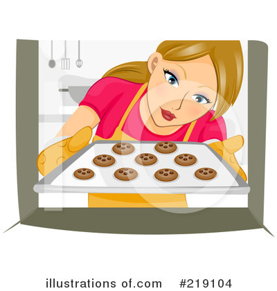 Royalty-Free (RF) Baking Clipart Illustration by BNP Design Studio - Stock Sample #219104