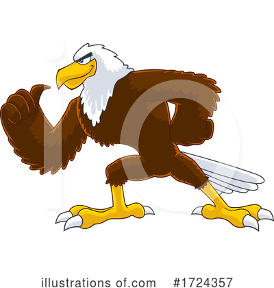 Eagle Clipart #1724357 by Hit Toon
