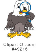 Bald Eagle Character Clipart #49216 by Mascot Junction