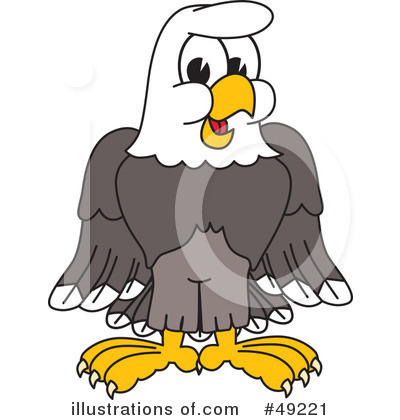 Bald Eagle Clipart #49221 by Mascot Junction