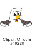 Bald Eagle Character Clipart #49226 by Mascot Junction