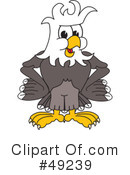Bald Eagle Character Clipart #49239 by Mascot Junction