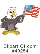 Bald Eagle Character Clipart #49254 by Mascot Junction