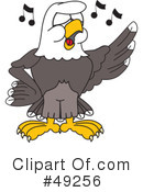 Bald Eagle Character Clipart #49256 by Mascot Junction