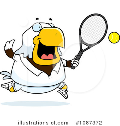 Tennis Clipart #1087372 by Cory Thoman