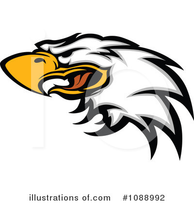 Royalty-Free (RF) Bald Eagle Clipart Illustration by Chromaco - Stock Sample #1088992