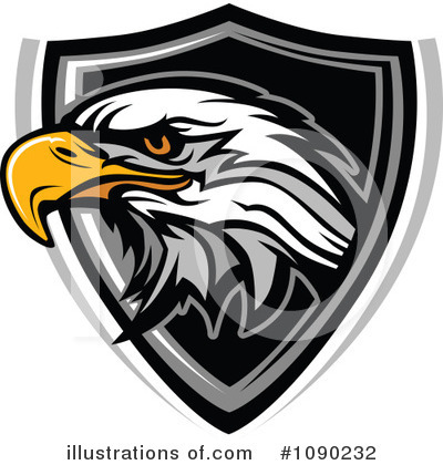 Royalty-Free (RF) Bald Eagle Clipart Illustration by Chromaco - Stock Sample #1090232