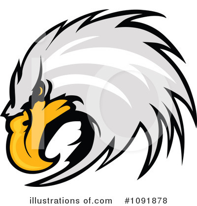 Royalty-Free (RF) Bald Eagle Clipart Illustration by Chromaco - Stock Sample #1091878