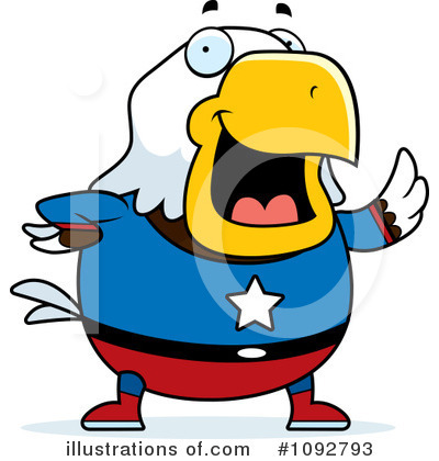 Royalty-Free (RF) Bald Eagle Clipart Illustration by Cory Thoman - Stock Sample #1092793