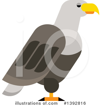 Royalty-Free (RF) Bald Eagle Clipart Illustration by Vector Tradition SM - Stock Sample #1392816