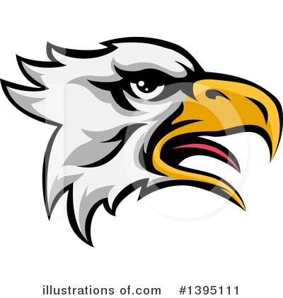American Eagle Clipart #1395111 by AtStockIllustration