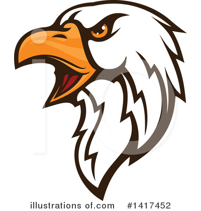 Bald Eagle Clipart #1417452 by Vector Tradition SM