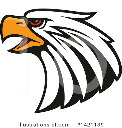 Bald Eagle Clipart #1421139 by Vector Tradition SM