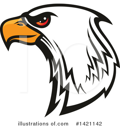 American Eagle Clipart #1421142 by Vector Tradition SM