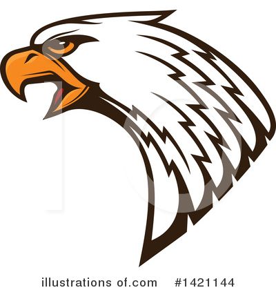 Bald Eagle Clipart #1421144 by Vector Tradition SM