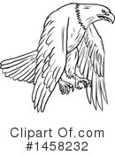 Bald Eagle Clipart #1458232 by patrimonio