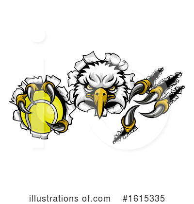Royalty-Free (RF) Bald Eagle Clipart Illustration by AtStockIllustration - Stock Sample #1615335