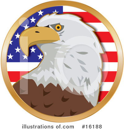 Eagle Clipart #16188 by Maria Bell