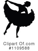 Ballerina Clipart #1109588 by Prawny Vintage