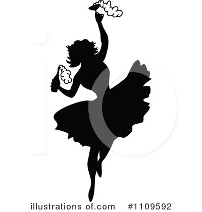 Dancing Clipart #1109592 by Prawny Vintage