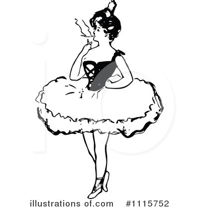 Ballet Clipart #1115752 by Prawny Vintage