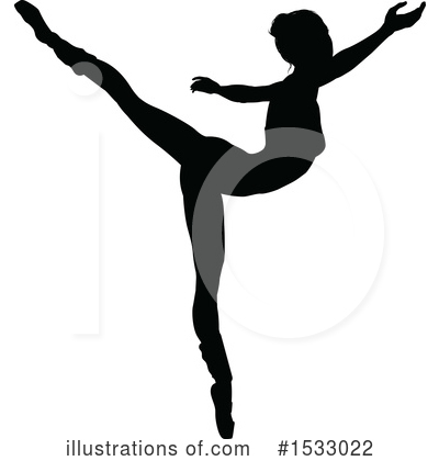 Royalty-Free (RF) Ballerina Clipart Illustration by AtStockIllustration - Stock Sample #1533022