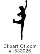 Ballerina Clipart #1533026 by AtStockIllustration
