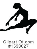 Ballerina Clipart #1533027 by AtStockIllustration