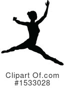 Ballerina Clipart #1533028 by AtStockIllustration