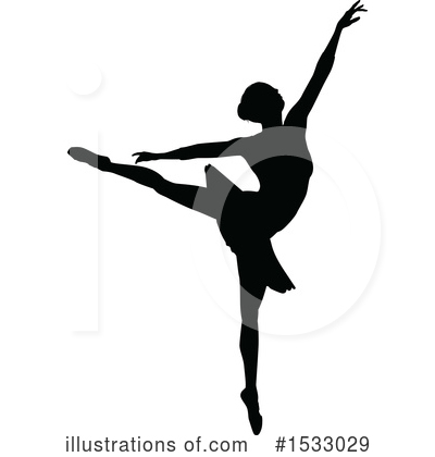Royalty-Free (RF) Ballerina Clipart Illustration by AtStockIllustration - Stock Sample #1533029