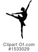 Ballerina Clipart #1533029 by AtStockIllustration