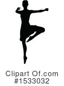 Ballerina Clipart #1533032 by AtStockIllustration