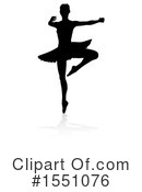 Ballerina Clipart #1551076 by AtStockIllustration