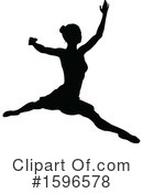Ballerina Clipart #1596578 by AtStockIllustration