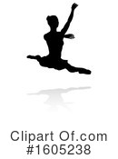 Ballerina Clipart #1605238 by AtStockIllustration