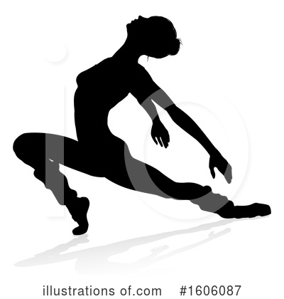 Royalty-Free (RF) Ballerina Clipart Illustration by AtStockIllustration - Stock Sample #1606087