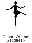 Ballerina Clipart #1606419 by AtStockIllustration
