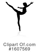 Ballerina Clipart #1607569 by AtStockIllustration