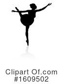 Ballerina Clipart #1609502 by AtStockIllustration