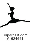 Ballerina Clipart #1624651 by AtStockIllustration
