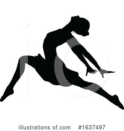 Royalty-Free (RF) Ballerina Clipart Illustration by AtStockIllustration - Stock Sample #1637497