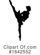 Ballerina Clipart #1642552 by AtStockIllustration