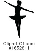 Ballerina Clipart #1652811 by AtStockIllustration